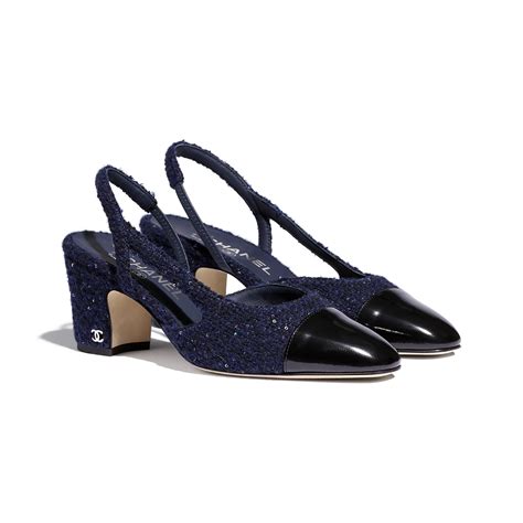 chanel slingback navy|chanel slingback price euro.